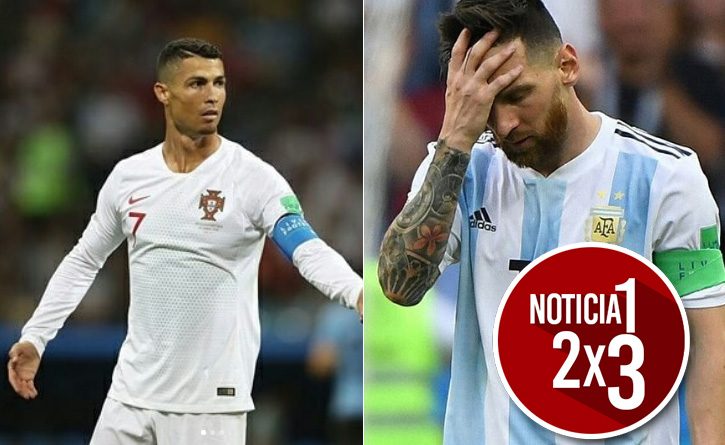 Portugal y Argentina perdieron sus partidos y se despidieron del Mundial de Rusia