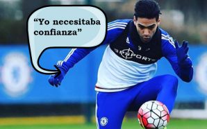 Radamel Falcao García recordó su duro paso por el fútbol de Inglaterra.