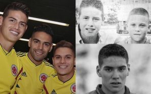 James, Falcao y Quintero, el tridente de Colombia que desde niños nunca dejaron de soñar