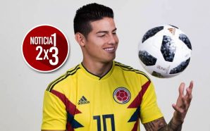 James no entrenó con la Selección por una sobrecarga muscular