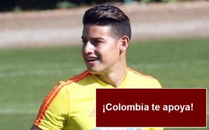 James Rodríguez regresó a los entrenamientos con la Selección Colombia