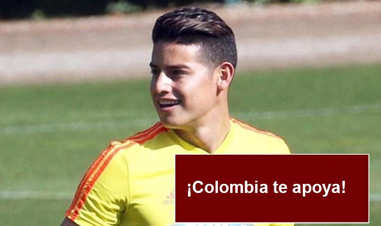 James Rodríguez regresó a los entrenamientos con la Selección Colombia