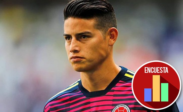 James Rodríguez no estaría en el partido de Colombia contra Inglaterra