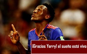 Yerry Mina puso el primer gol para Colombia frente a Polonia. ¡De Guachené para el Mundo! 1