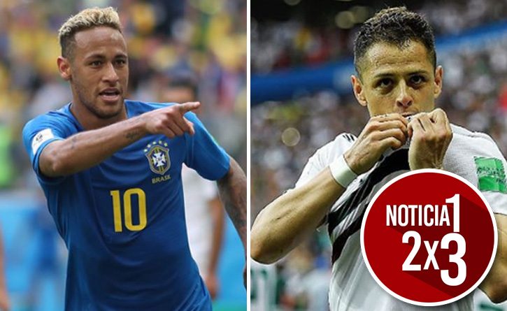Muchas sorpresas en el Mundial: Brasil enfrentará a México y Suecia a Suiza en los octavos del Mundial
