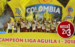 Deportes Tolima se consagró campeón de la Liga Águila. ¡Muchas felicitaciones!