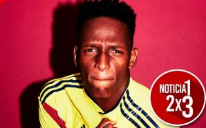 Yerry Mina le dio la ventaja a Colombia para poner la ventaja 1-0 contra Senegal