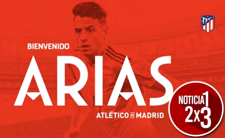 #Confirmado, Santiago Arias es nuevo jugador del Atlético de Madrid