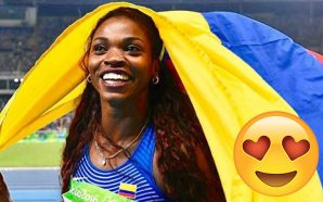 Caterine Ibargüen llenó de orgullo a Colombia con su victoria en una válida de la Liga de Diamante