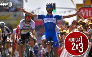 El colombiano Fernando Gaviria ganó la primera etapa del Tour de Francia