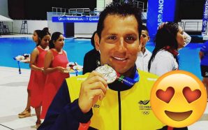 Omar Pinzón, el medallista de oro colombiano que conmovió con su dedicatoria