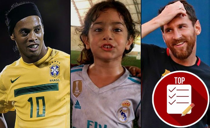 La niña de cuatro años que recuerda el "juego bonito" de Messi y Ronaldinho