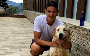 ¿Sabías que James es amante a los perros? Conoce sus ‘peluditos’