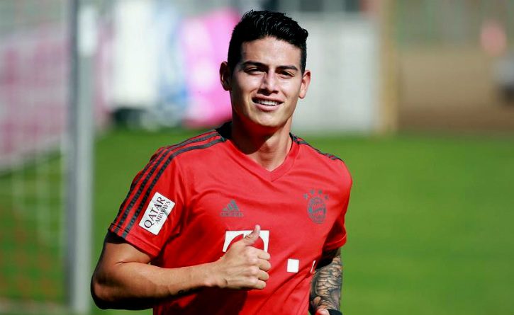 James ya está recuperado y listo para jugar la Supercopa de Alemania