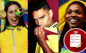 8 deportistas que han llevado la bandera e himno de Colombia a niveles mundiales