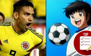 Radamel Falcao patea como Oliver Atom y así lo demostró en sus redes sociales