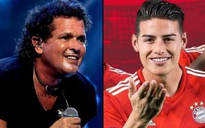 James Rodríguez envía regalo a Carlos Vives y el cantante responde con emotivo mensaje