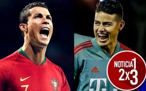 Cada vez es más lejana la opción de que Cristiano Ronaldo vuelva a jugar con James Rodríguez