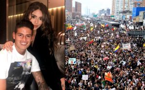 Hermana de James Rodríguez lo defiende por su silencio ante el Paro Nacional