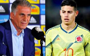 Carlos Queiroz lanza fuerte advertencia a James Rodríguez