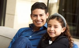 El logro de la hija de James Rodríguez con apenas 8 años de edad