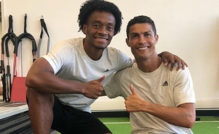 Compañero de Cuadrado en Juventus envía mensaje de apoyo a un juvenil colombiano